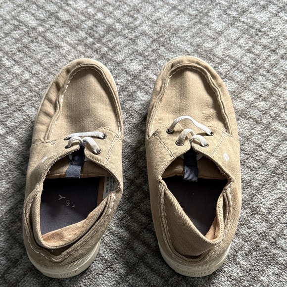 Sperry Other - Sperry Kids Tan Boat Shoes